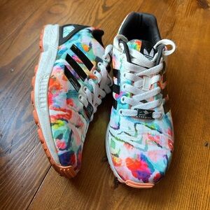 Adidas Wmns ZX Flux "Watercolor" Sneakers